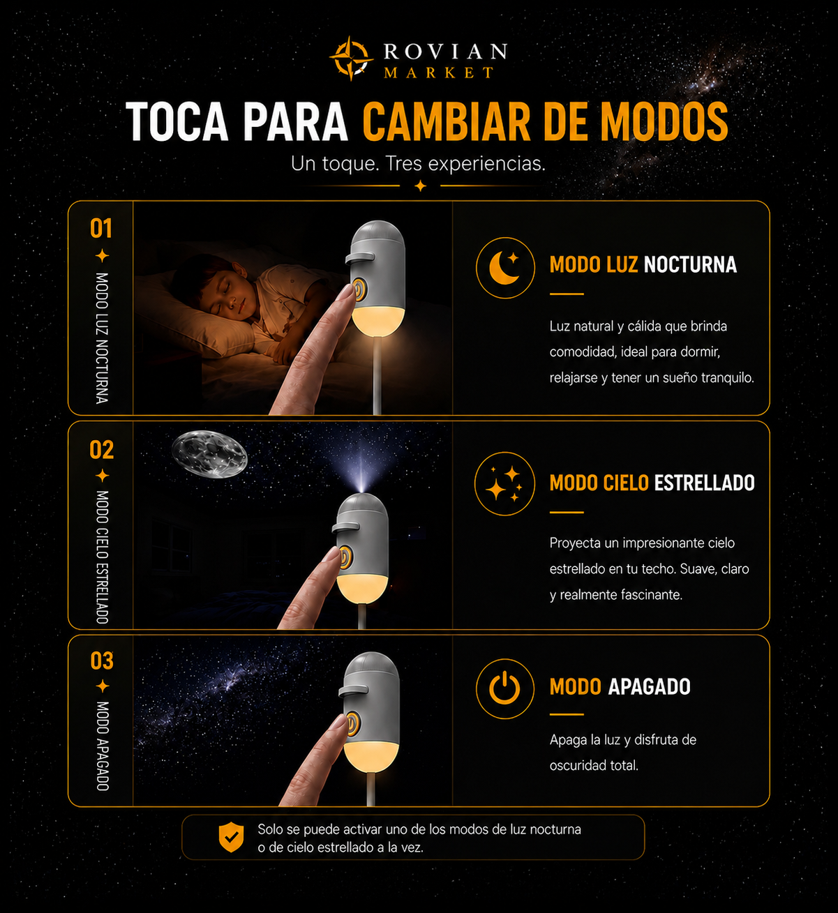 LUNEXA™ Proyector de Galaxias