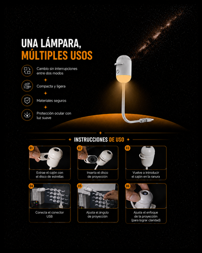 LUNEXA™ Proyector de Galaxias