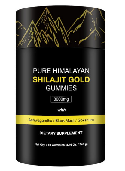 Vitanex Gold Gomitas de Shilajit Puro del Himalaya